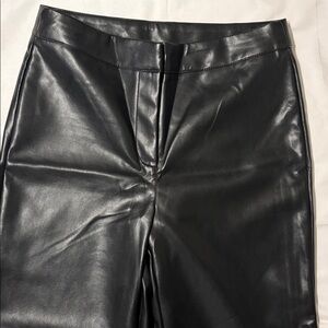 Bagatelle Women’s Black Whimsigoth Faux Leather Women's Pants Size Small